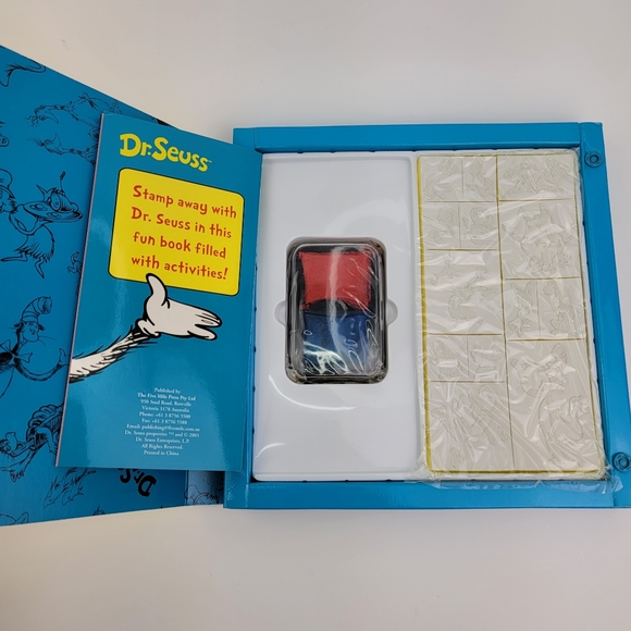 Dr. Seuss Stamp Back Children's Activity Book Hardcover - Picture 16 of 16